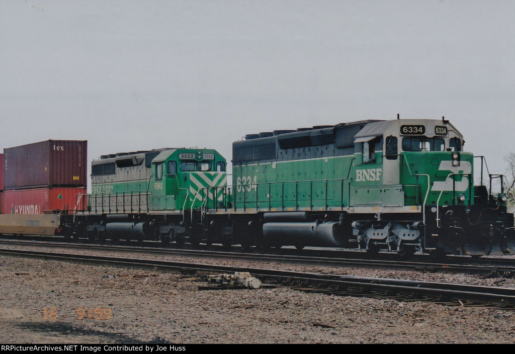 BNSF 6334 East